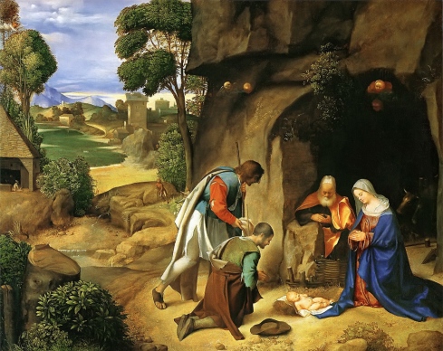 Adoration of the Shepherds by Giorgione 1508